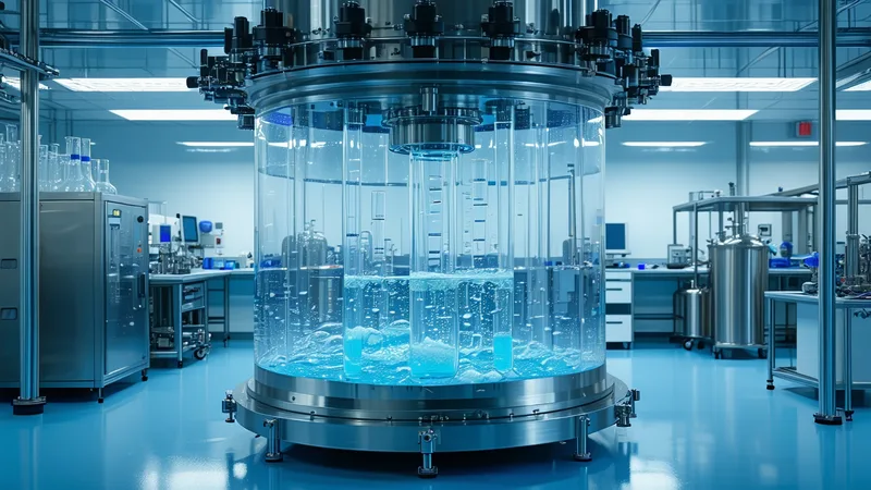 DO sensor in bioreactor showing dissolved oxygen measurement readings